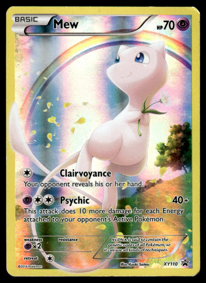 2016 Pokemon XY Promos XY110 Mew Light Play