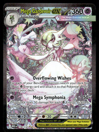 2025 Pokemon Mega Evolution 178/132 Mega Gardevoir ex Near Mint