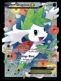 2013 Pokemon Black & White - Legendary Treasures RC21 Shaymin-EX Damaged