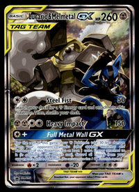 2019 Pokemon Sun & Moon, Promos - Sun & Moon Promos SM192 Lucario & Melmetal-GX Heavy Play