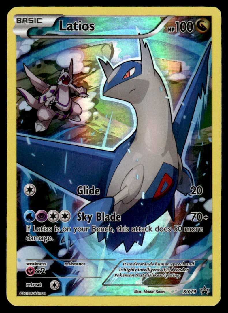 2015 Pokemon XY Promos XY79 Latios Heavy Play