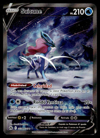 2023 Pokemon Sword & Shield Series - Crown Zenith - Galarian Gallery GG38 Suicune V Spanish Near Mint