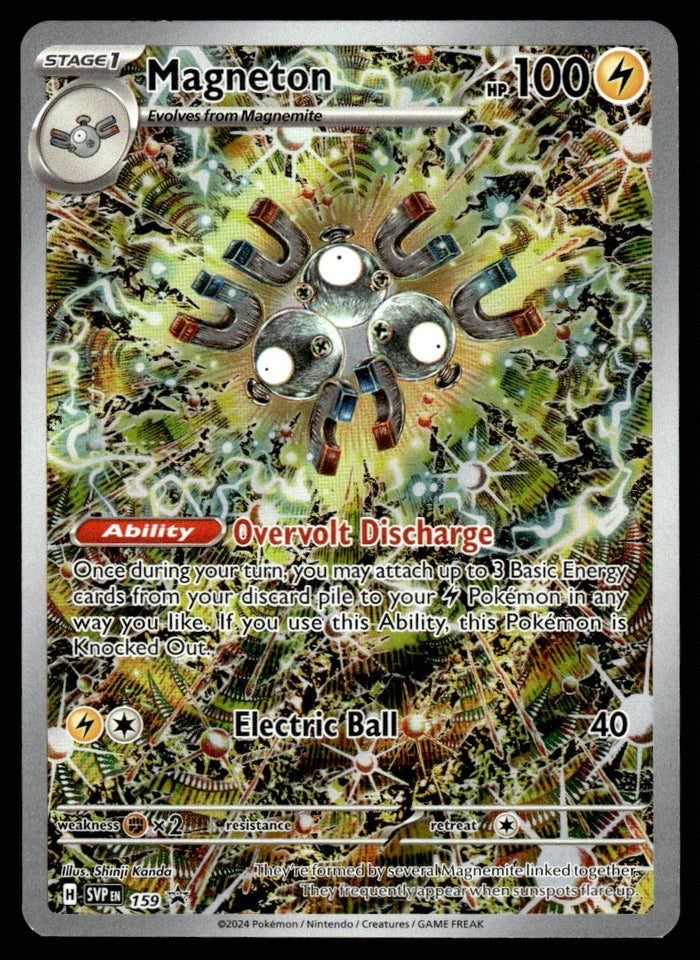 2024 Pokemon Scarlet & Violet Promo 159 Magneton Near Mint