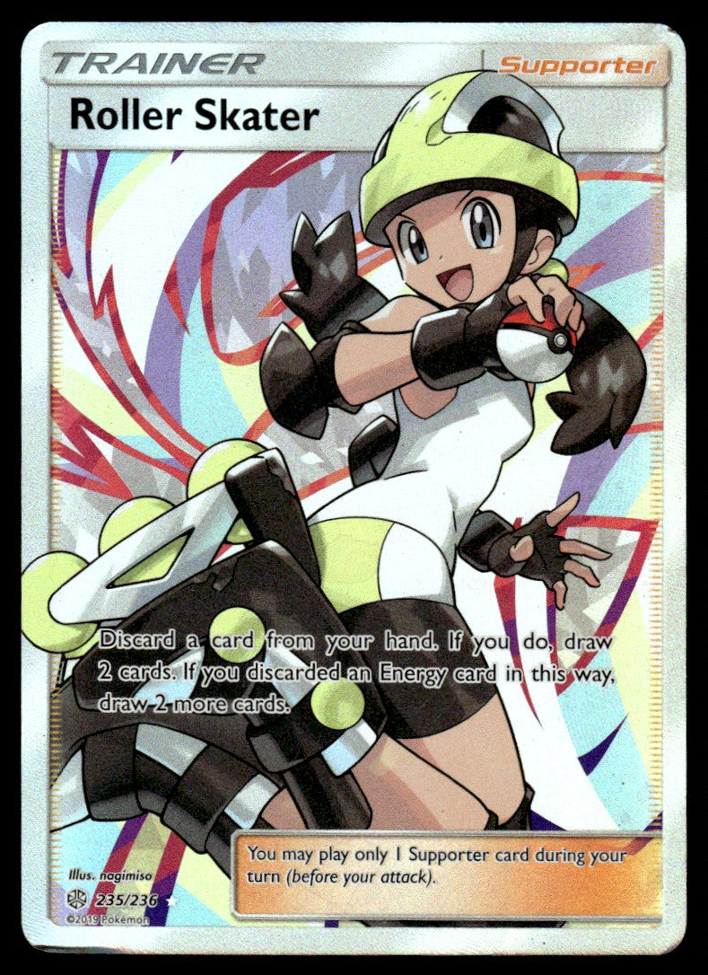 2019 Pokemon Sun & Moon - Cosmic Eclipse 235 Roller Skater Light Play