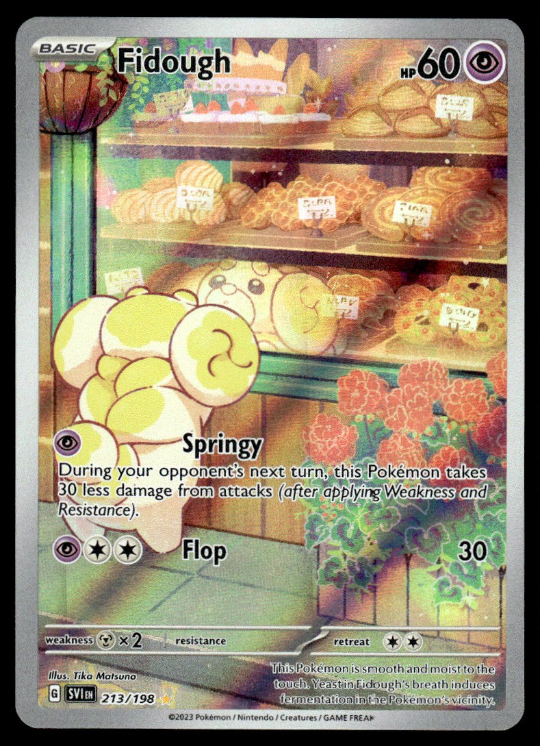 2023 Pokemon Scarlet & Violet 213 Fidough Near Mint