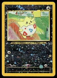 2001 Pokemon Southern Islands 4 Togepi Heavy Play