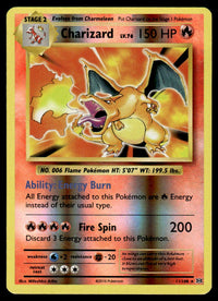 2016 Pokemon XY - Evolutions 11 Charizard Heavy Play