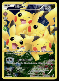 2016 Pokemon XY - Generations RC29/RC32 Pikachu Heavy Play