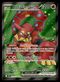 2025 Pokemon Scarlet & Violet Series - Journey Together 171 Volcanion ex Near Mint