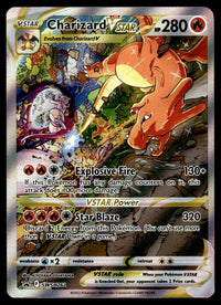 2022 Pokemon Sword & Shield Promos SWSH262 Charizard VSTAR Light Play