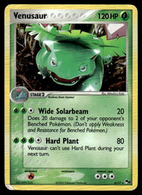 2005 Pokemon EX, POP - POP Series 2 6 Venusaur Damaged