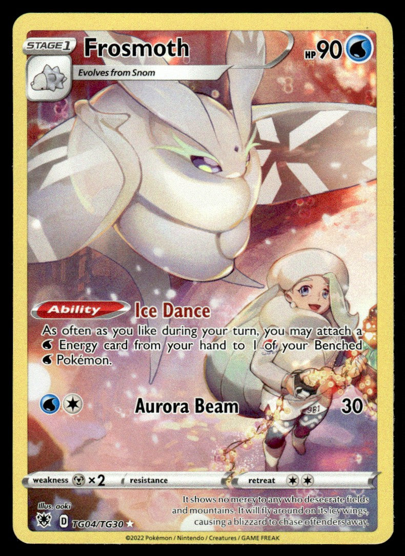 2022 Pokemon Astral Radiance Trainer Gallery TG04/TG30 Frosmoth Near Mint