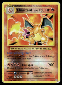 2016 Pokemon XY - Evolutions 11 Charizard Damaged