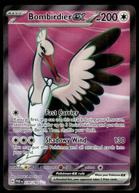2023 Pokemon Paradox Rift 234/182 Bombirdier ex Near Mint