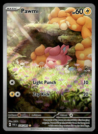 2024 Pokemon Scarlet & Violet Series - Paldean Fates 226 Pawmi Light Play