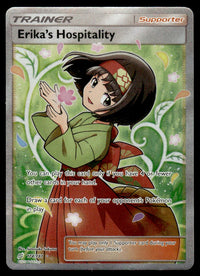 2019 Pokemon Team Up 174/181 Erika's Hospitality Heavy Play