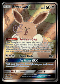 2019 Pokemon Sun & Moon Promos SM233 Eevee GX Heavy Play