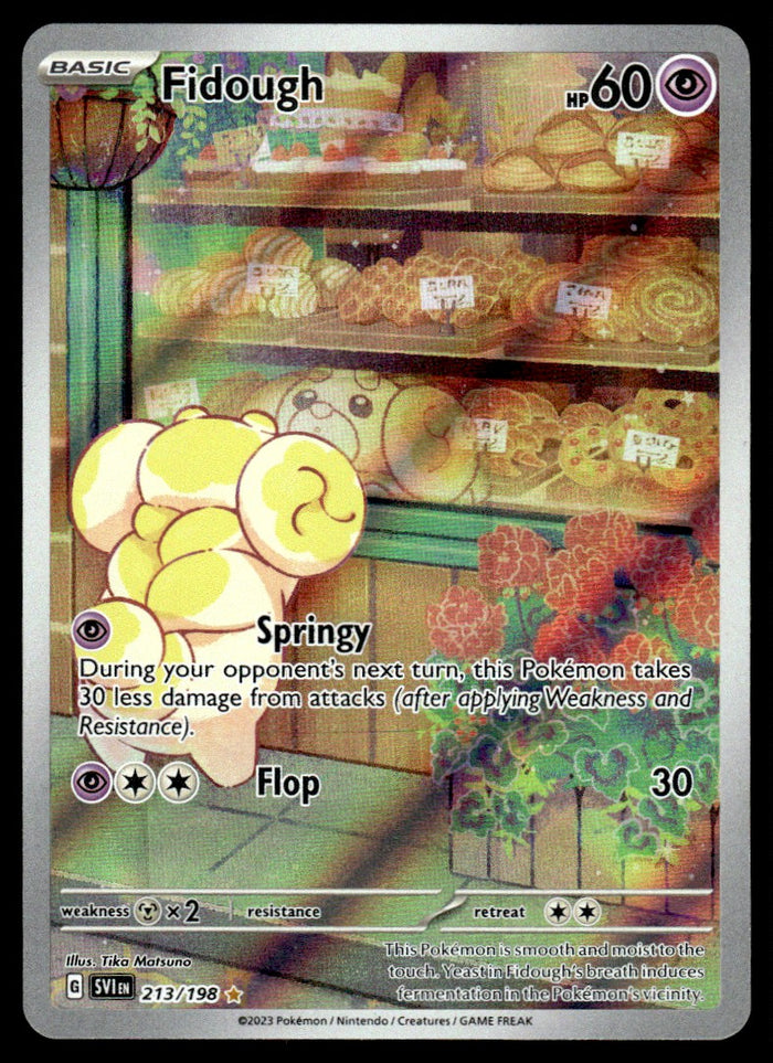 2023 Pokemon Scarlet & Violet 213/198 Fidough Heavy Play