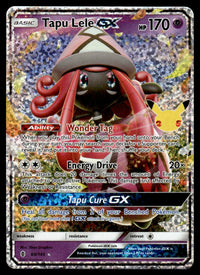 2021 Pokemon Sword & Shield - Celebrations 60 Tapu Lele-GX Near Mint