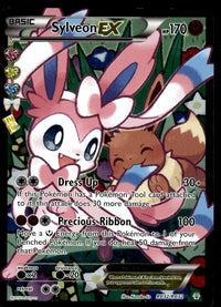 2016 Pokemon Generations - Radiant Collection RC32 Sylveon ex Heavy Play