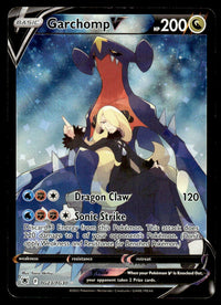 2022 Pokemon Sword & Shield - Astral Radiance TG23 Garchomp V Heavy Play