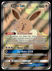 2019 Pokemon Sun & Moon Promos SM233 Eevee GX Light Play
