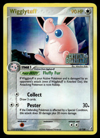 2006 Pokemon EX - Crystal Guardians 13 Wigglytuff Heavy Play