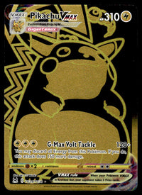 2022 Pokemon Sword & Shield - Lost Origin TG29/TG30 Pikachu VMAX Light Play