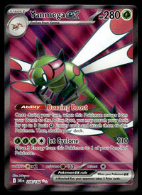 2025 Pokemon Scarlet & Violet Series - Destined Rivals 206 Yanmega ex Near Mint