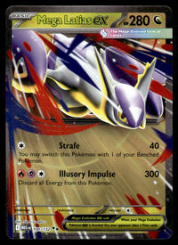 2025 Pokemon Mega Evolution 100/132 Mega Latias ex Near Mint