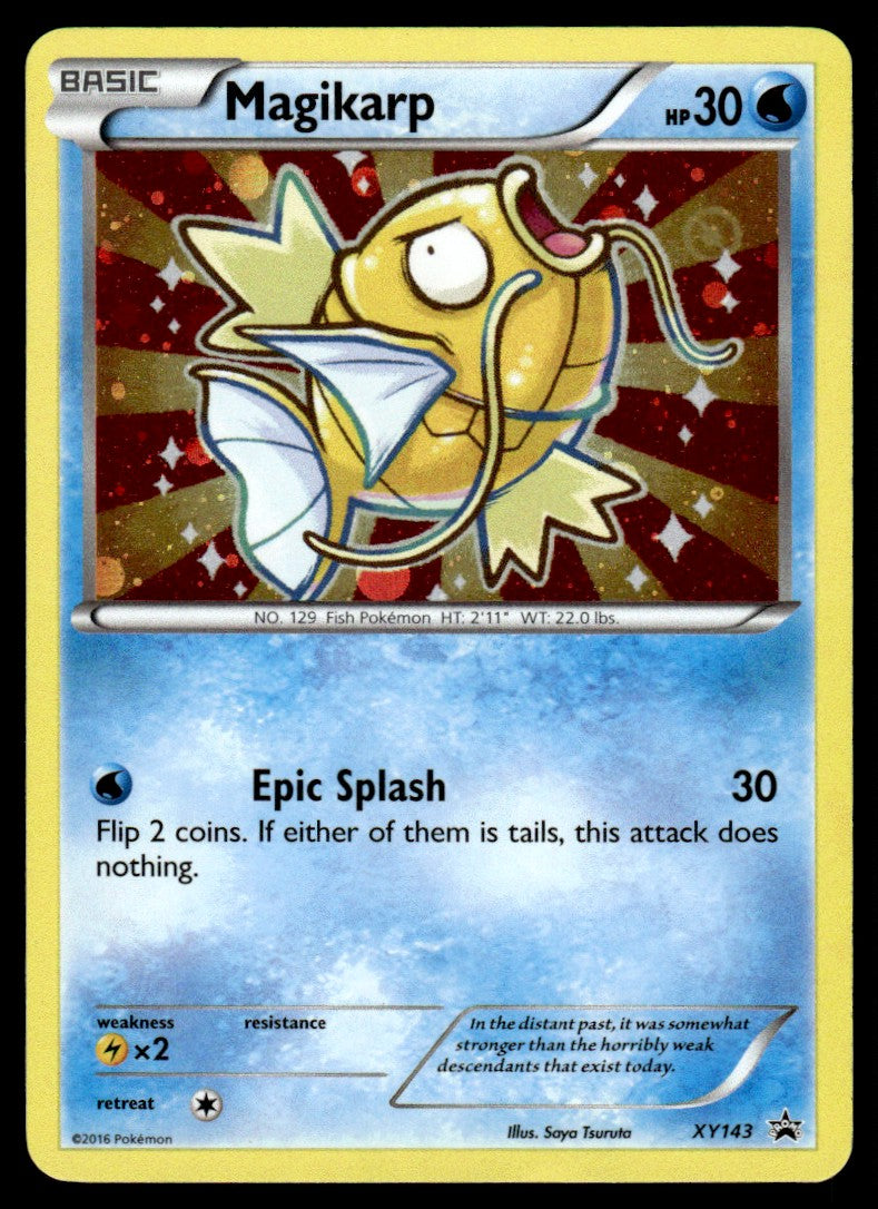 2016 Pokemon XY, Promos - XY Promos XY143 Magikarp Light Play