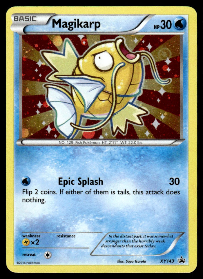 2016 Pokemon XY, Promos - XY Promos XY143 Magikarp Light Play