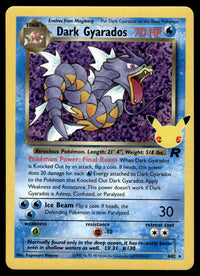 2000 Pokemon Classic - Team Rocket 8 Dark Gyarados Near Mint
