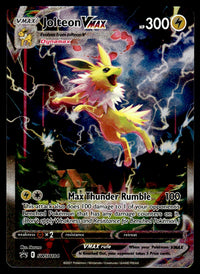 2021 Pokemon Sword & Shield Promos SWSH184 Jolteon VMAX Light Play