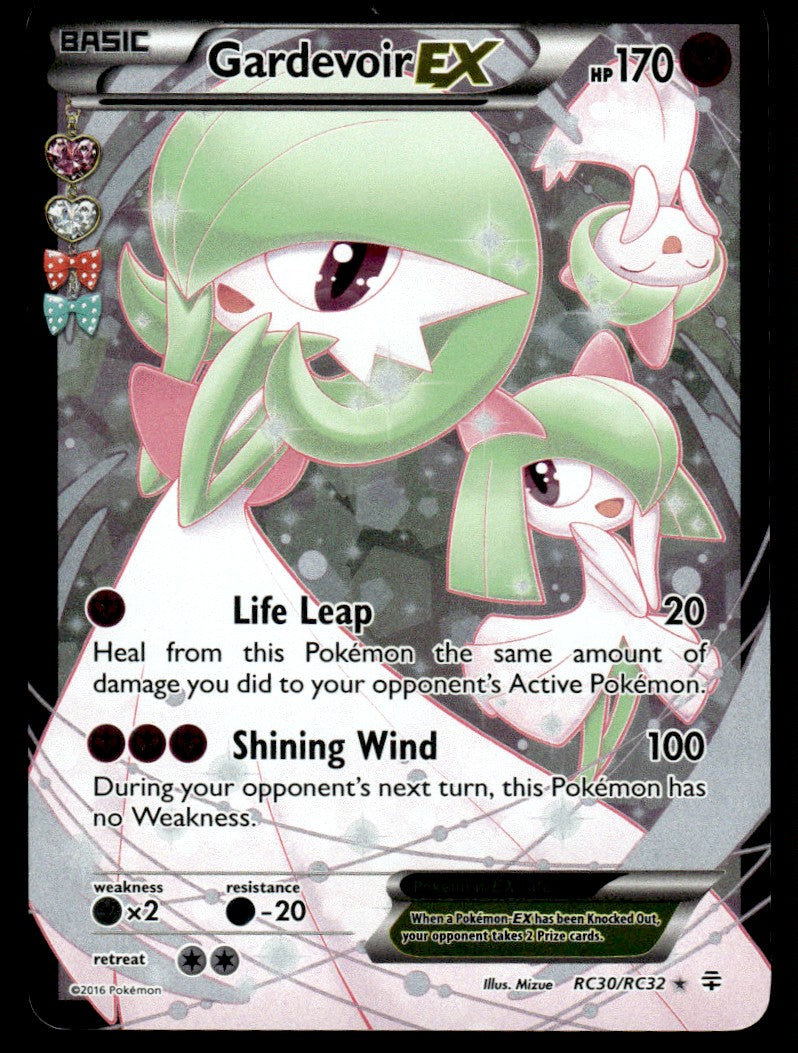 2016 Pokemon XY - Generations RC30 Gardevoir-EX Light Play