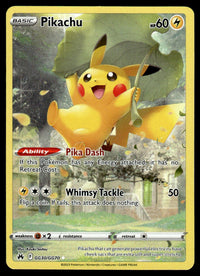 2023 Pokemon Sword & Shield Series - Crown Zenith - Galarian Gallery GG30 Pikachu Near Mint