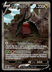 2022 Pokemon Silver Tempest 184/195 Regidrago V Near Mint