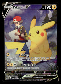 2022 Pokemon Sword & Shield - Lost Origin TG16/TG30 Pikachu V Near Mint