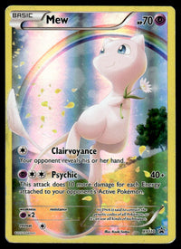 2016 Pokemon XY Promos XY110 Mew Heavy Play