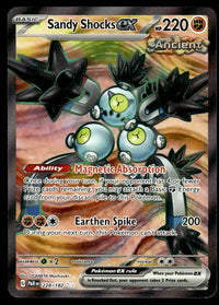 2023 Pokemon Scarlet & Violet Series - Paradox Rift 228 Sandy Shocks ex Near Mint