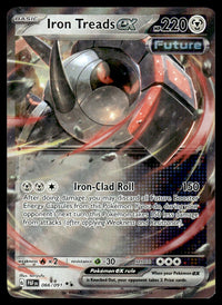 2024 Pokemon Scarlet & Violet - Paldean Fates 066/091 Iron Treads ex Near Mint