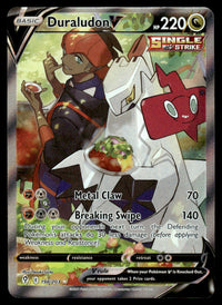 2021 Pokemon Sword & Shield Series - Evolving Skies 198 Duraludon V Near Mint