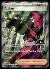 2025 Pokemon Scarlet & Violet Series - Prismatic Evolutions 133 Atticus Near Mint