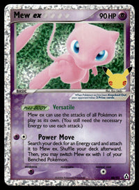 2006 Pokemon Celebrations 88/92 Mew ex Light Play