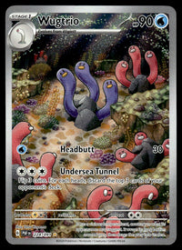 2024 Pokemon Scarlet & Violet Series - Paldean Fates 224 Wugtrio Light Play