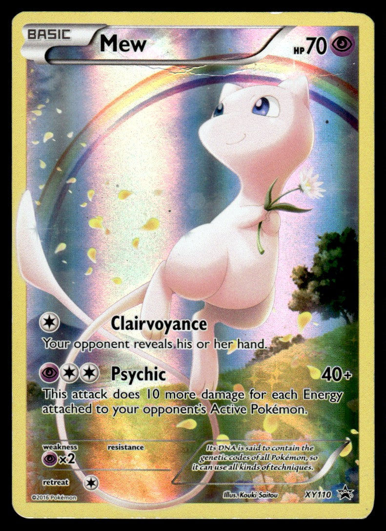 2016 Pokemon XY Series XY110 Mew Heavy Play