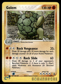 2003 Pokemon EX - Dragon 5 Golem Near Mint