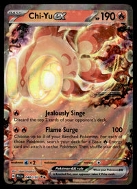 2023 Pokemon Scarlet & Violet Series - Paldea Evolved 40 Chi-Yu ex Near Mint