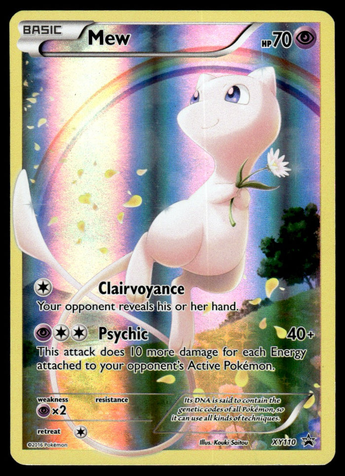 2016 Pokemon XY Promos XY110 Mew Light Play