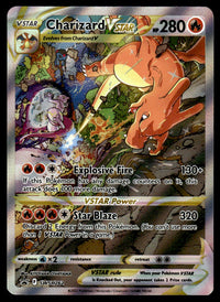 2022 Pokemon Sword & Shield Promos SWSH262 Charizard VSTAR Light Play